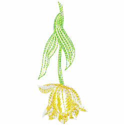 Flowers And Tree Embroidery Design 9 Flowers And Tree Embroidery Design 9